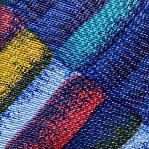 Hugo Boss Classic Multicolor Silk Tie - Picture 4 of 7